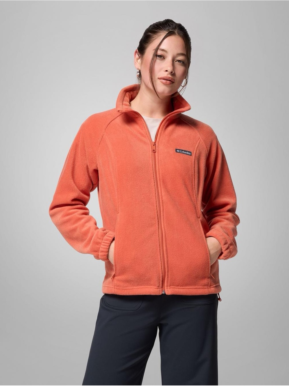 Columbia Women’s Women's Benton Springs Full Zip Fleece Jacket Size 2X